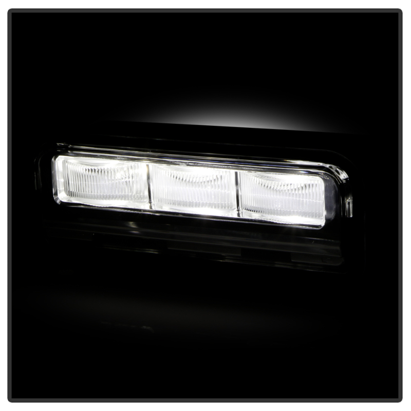 Toyota Tundra Fog Lights - SPYDER - OEM Full LED w/Switch - Clear - `22-`24