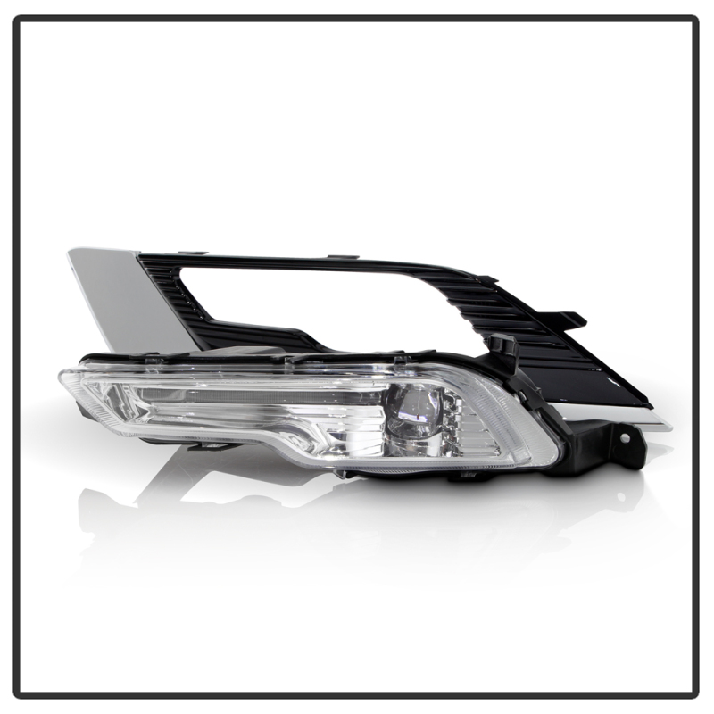 Ford Fusion Fog Lights - SPYDER - OEM Full LED w/Switch - Clear - `17-`18