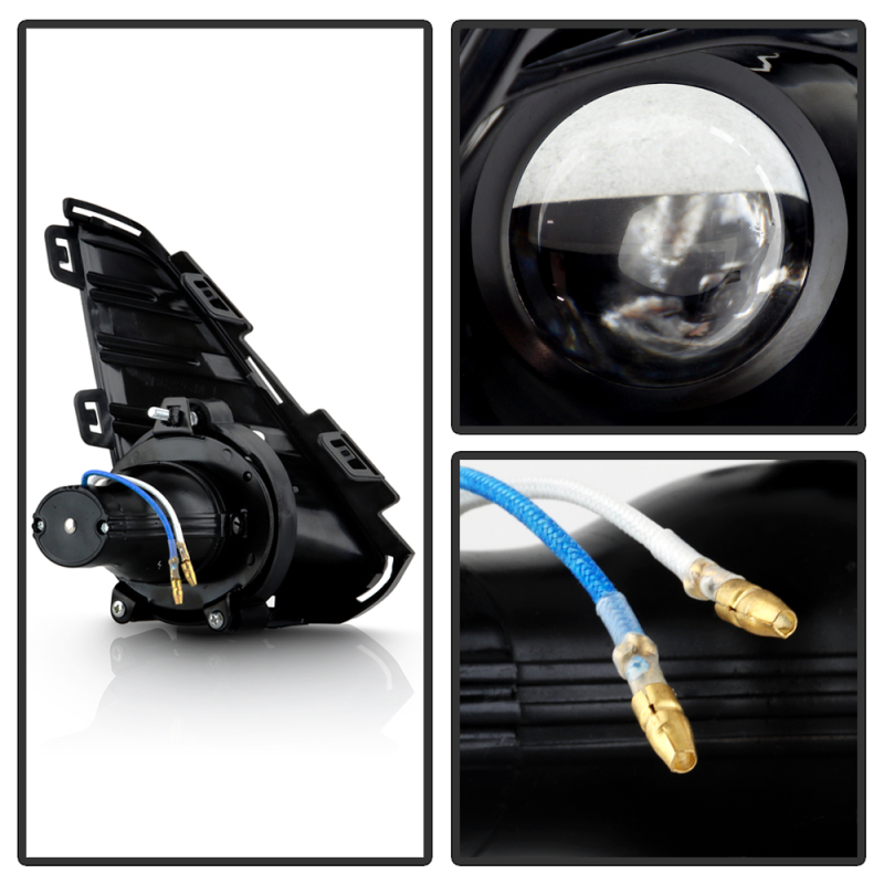 GMC Terrain Fog Lights - SPYDER - OEM LED - Clear - `18-`21