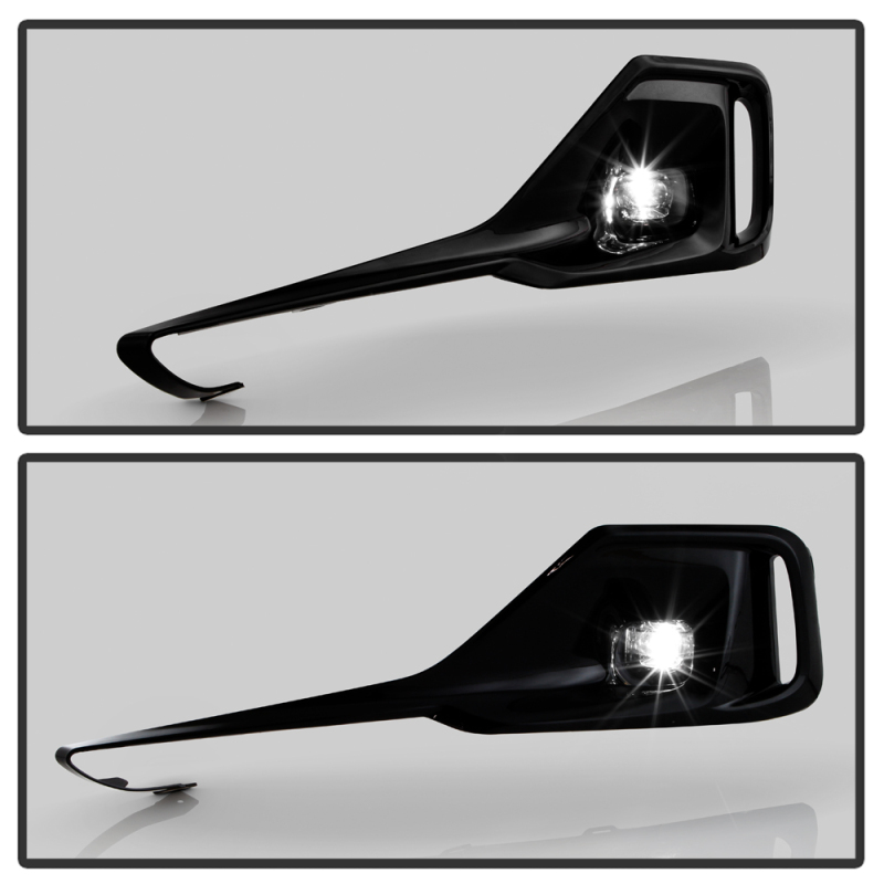 Honda Accord Fog Lights - SPYDER - OEM Full LED w/Switch - Clear - `21-`22