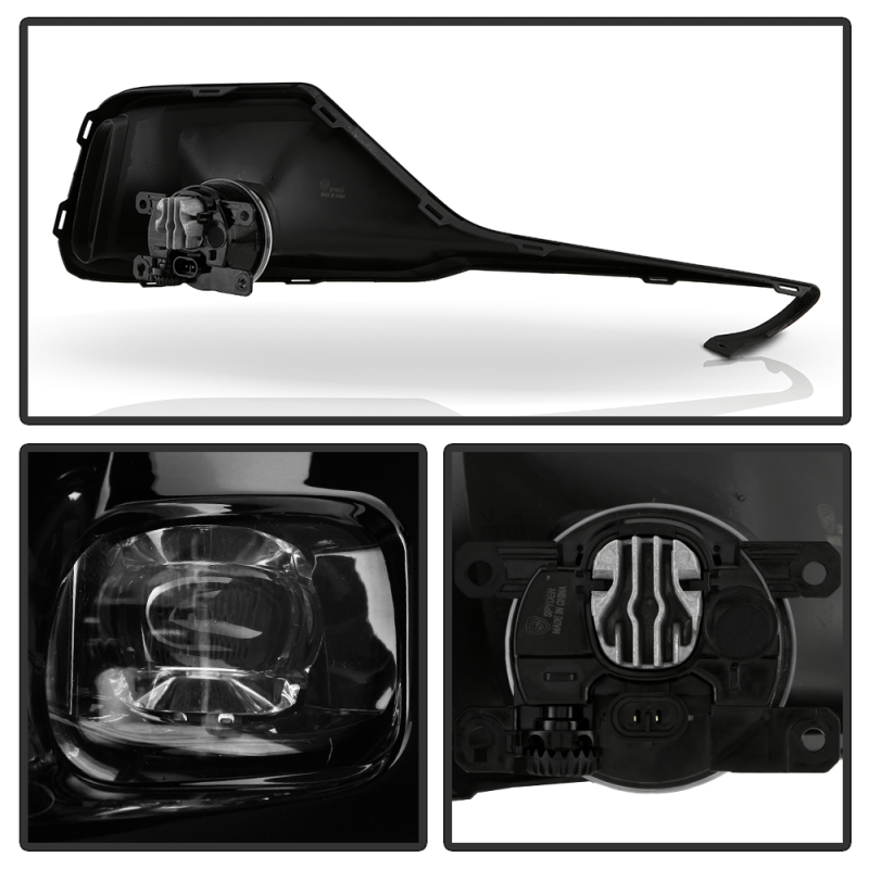 Honda Accord Fog Lights - SPYDER - OEM Full LED w/Switch - Clear - `21-`22