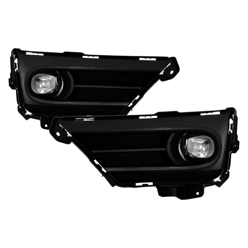 Honda CRV Fog Lights - SPYDER - OEM Full LED w/Switch - Clear - `20-`22