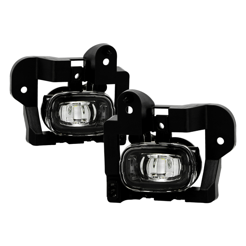 Nissan Rogue Fog Lights - SPYDER - OEM Full LED - Clear - `22-`24
