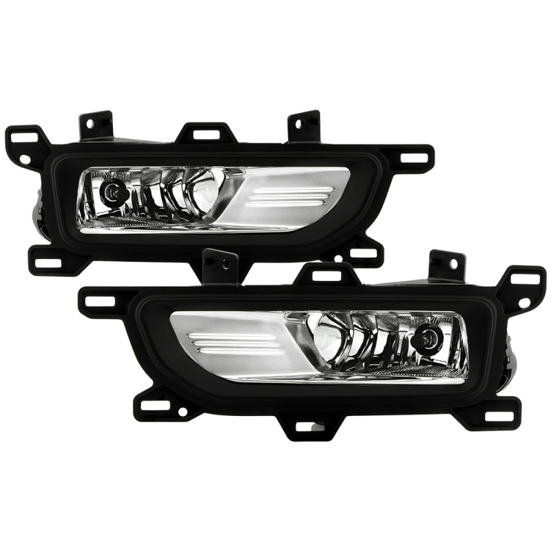 Nissan Titan Fog Light - SPYDER - OEM Style w/Switch - Clear - `20-`22