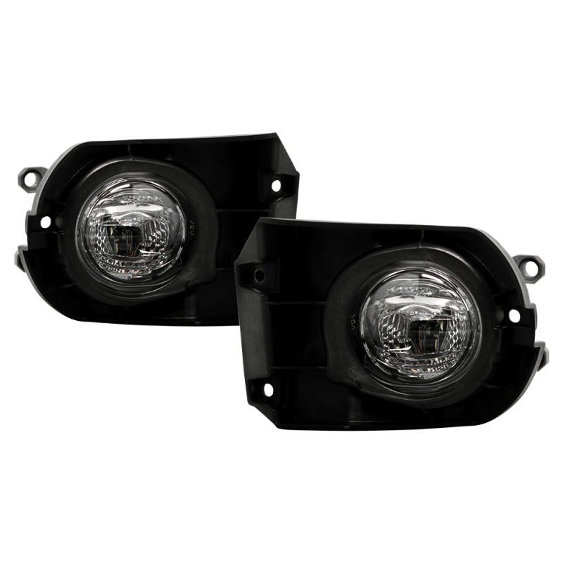 Toyota Corolla Cross Fog Lights - SPYDER - OEM Full LED w/ Switch - Clear - `20-`23