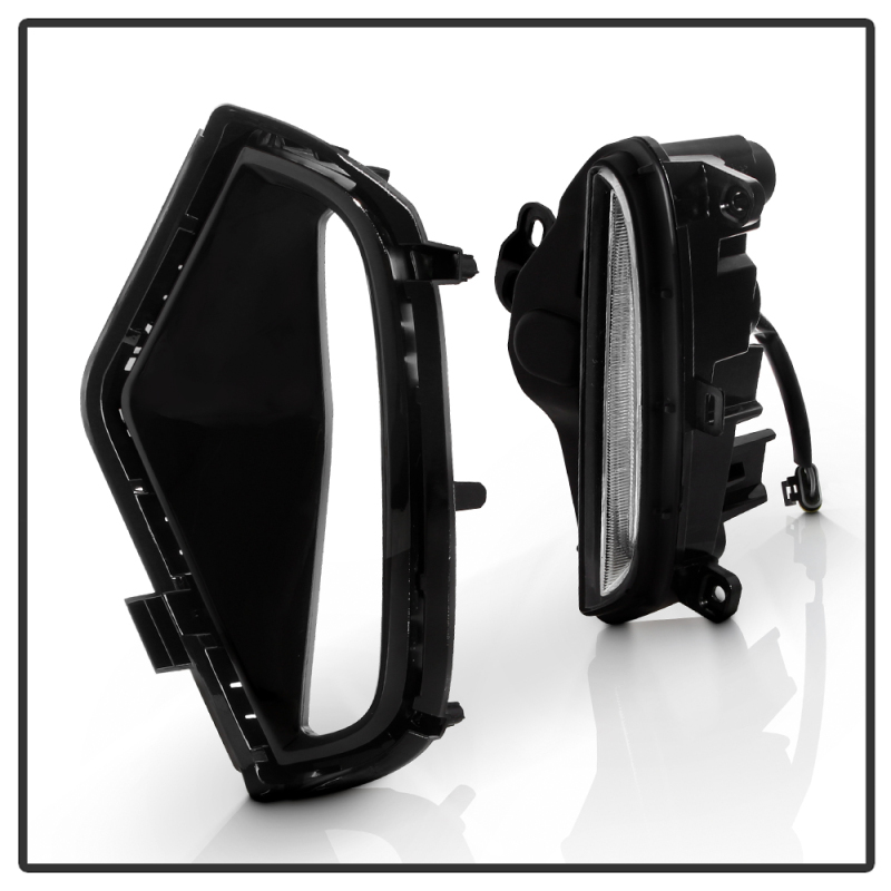 Toyota RAV4 Fog Lights - SPYDER - Full LED w/ Switch - Clear - `19-`21