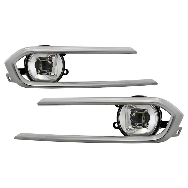 Toyota Sienna Fog Lights - Front - SPYDER - OEM Full LED w/Switch - `21-`23