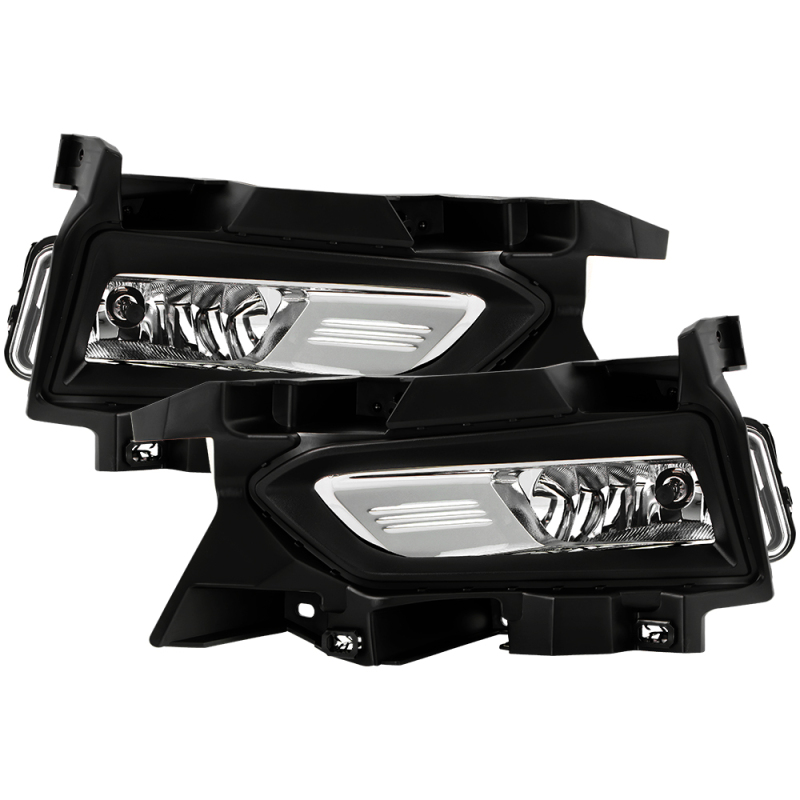 Nissan Versa Fog Lights - SPYDER - OEM W/Switch - Clear - `20-`22