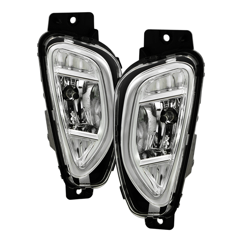Ford Escape Fog Lights - SPYDER - OEM Style w/ Switch - Clear - `20-`22