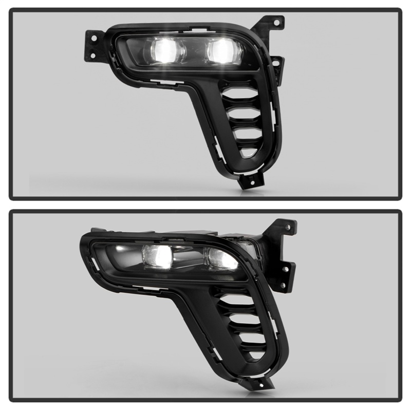 Dodge Durango Fog Lights - SPYDER - OEM Style LED w/Switch - `21-`24