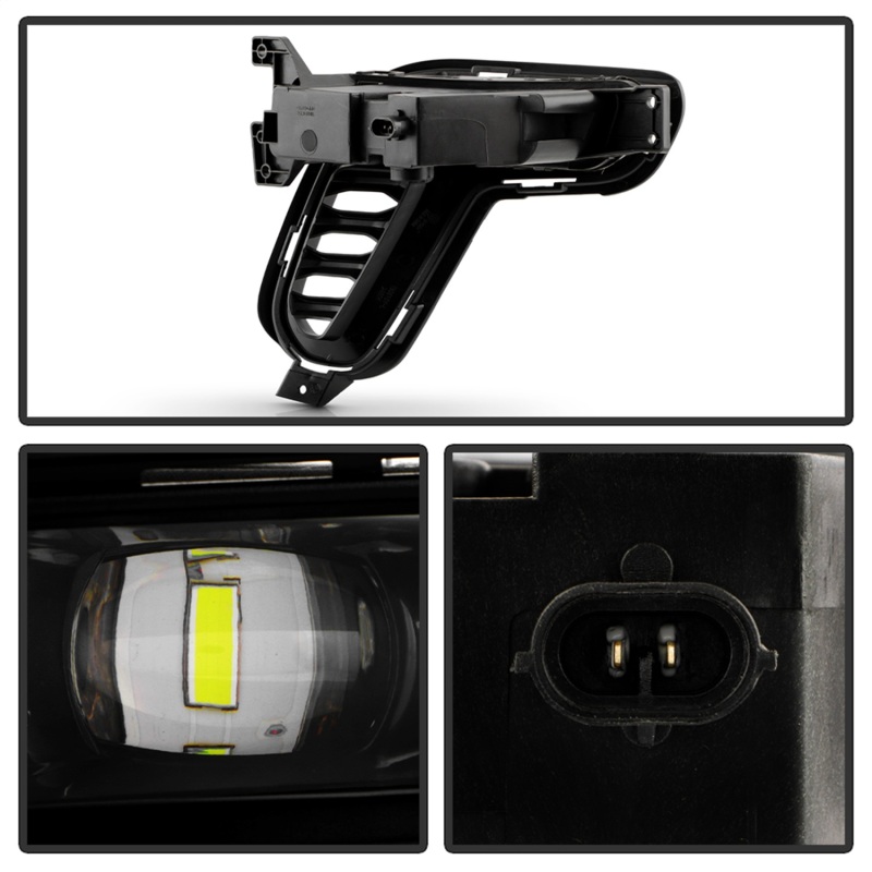 Dodge Durango Fog Lights - SPYDER - OEM Style LED w/Switch - `21-`24