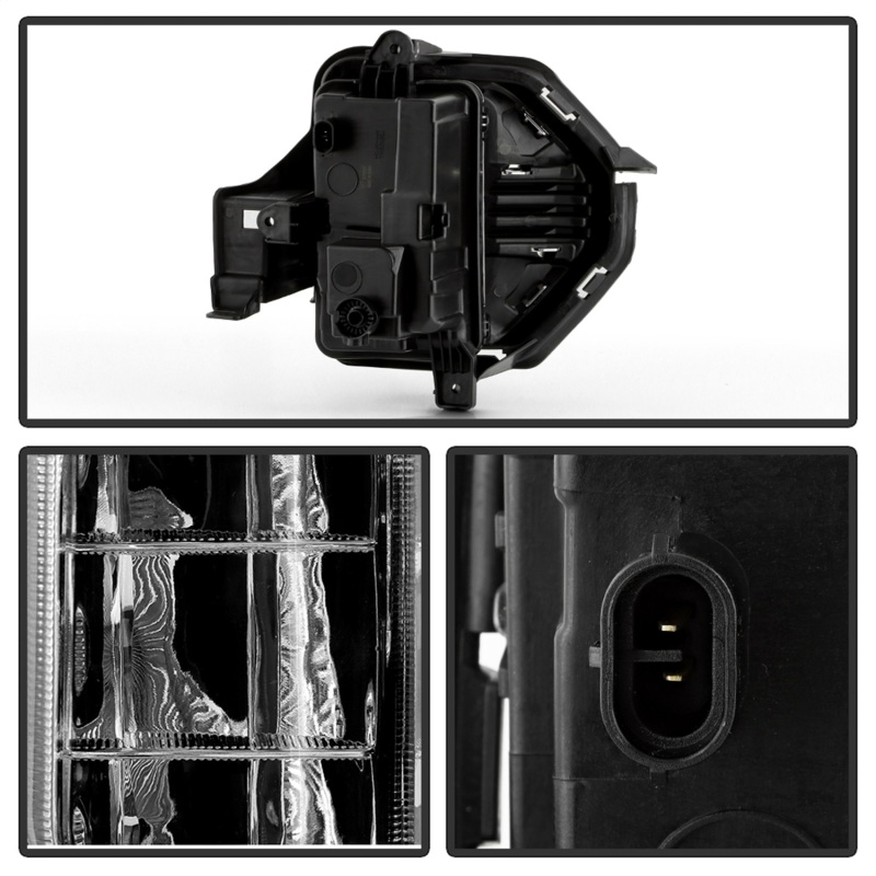 GMC Canyon Fog Lights - SPYDER - OEM LED w/ Switch - Clear - `21-`22