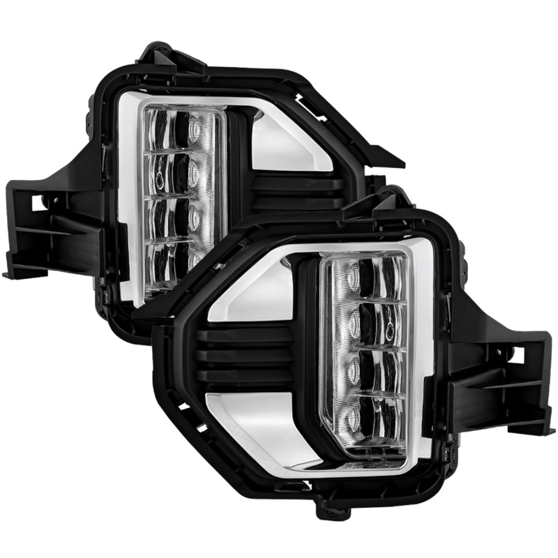 GMC Canyon Fog Lights - SPYDER - OEM LED w/ Switch - Clear - `21-`22