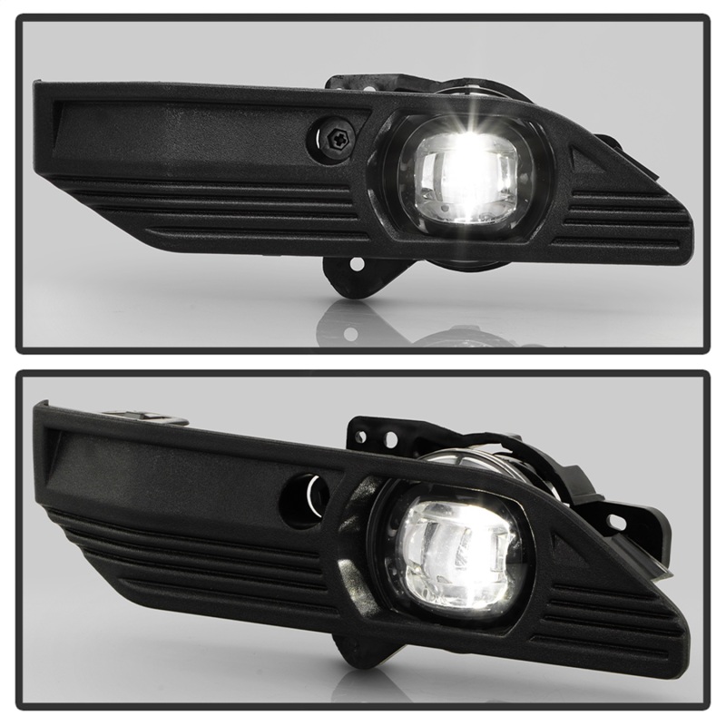 GMC Canyon Fog Lights - SPYDER - OEM LED w/Switch - Clear - `23-`25