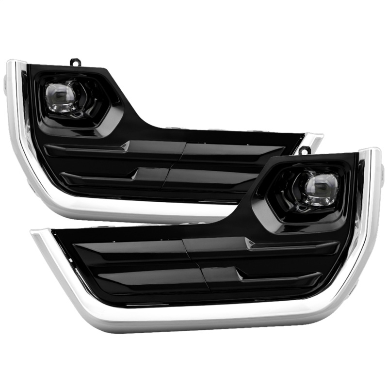 GMC Terrain Fog Lights - SPYDER - OEM LED w/Switch - Clear - `22-`24