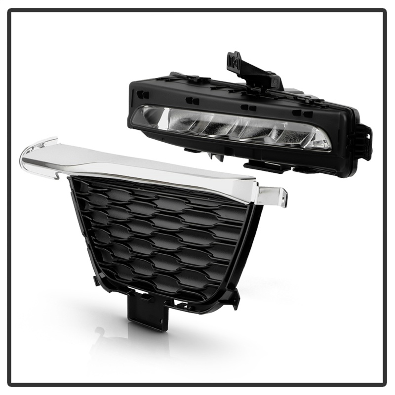 Jeep Grand Cherokee Fog Lights - SPYDER - OEM LED w/ Switch - Clear - `22-`24