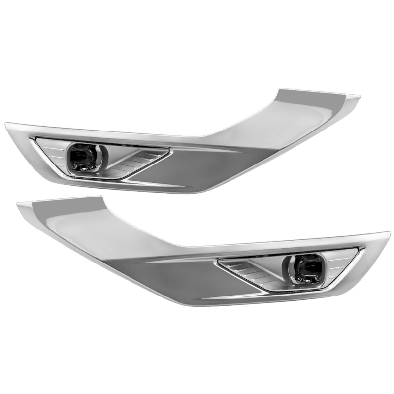 Mitsubishi Outlander Fog Lights - SPYDER - LED w/ Switch - Clear - `22-`24