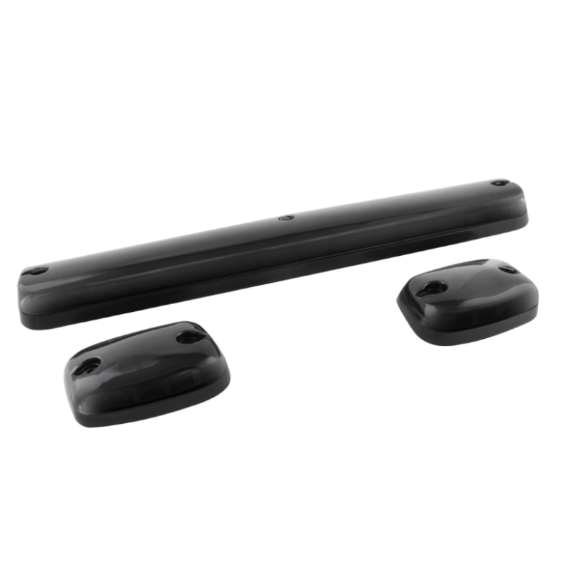 Chevrolet Silverado Cab Roof Lights - SPYDER - Amber LED - Smoke - `07-`13