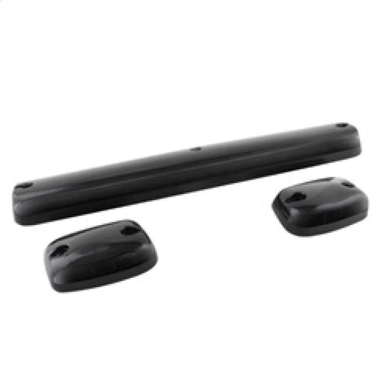 Chevrolet Silverado Cab Roof Lights - SPYDER - Amber LED - Smoke - `07-`13