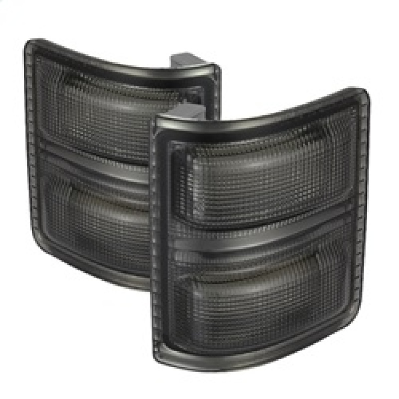 Ford F250 Mirror Signal Lens - SPYDER - Amber LED - Smoke - `08-`14