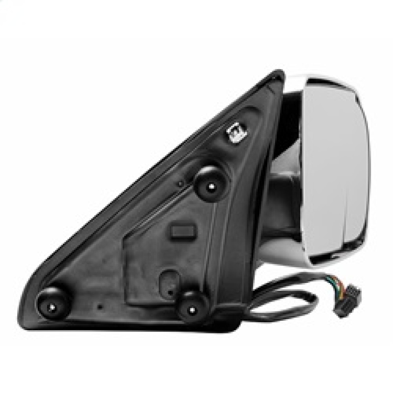 Dodge Ram 1500 Side Mirror - Right - SPYDER - Manual Extendable + Power Heated/Adjustable + LED Turn Signal + Chrome Housing - Chrome - `09-`10