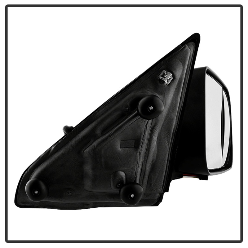Dodge Ram 1500 Side Mirror - Right - SPYDER - Manual Extendable, Power Heated/Adjustable, LED Turn Signal - Black - `09-`10