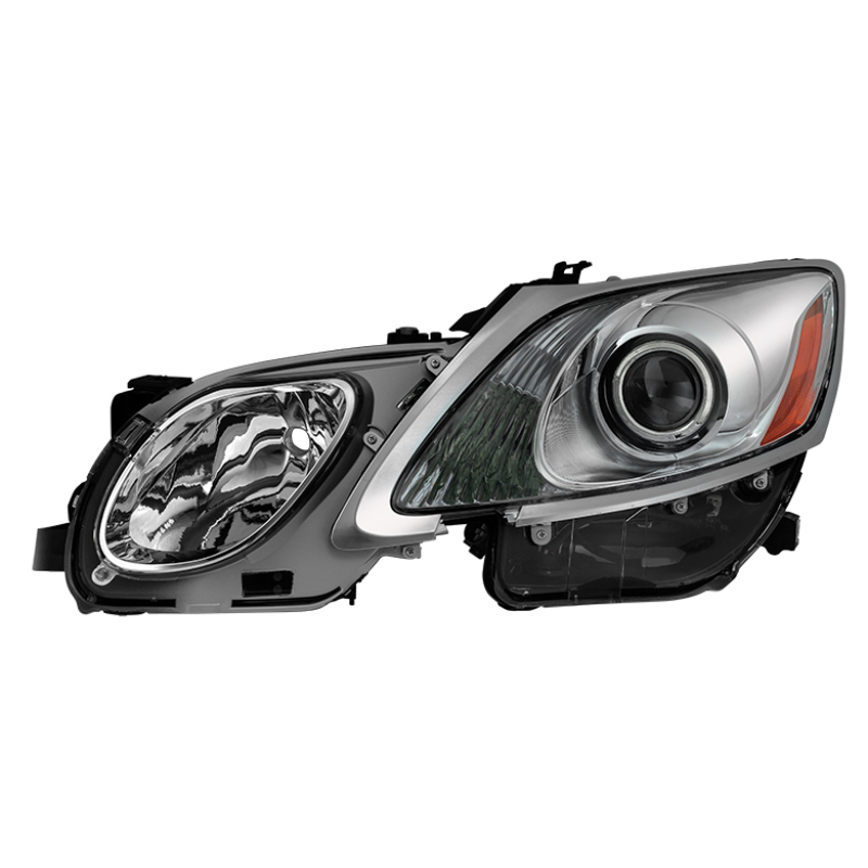 Lexus GS Headlights - Left - SPYDER - OE Projector - Chrome - `06-`11