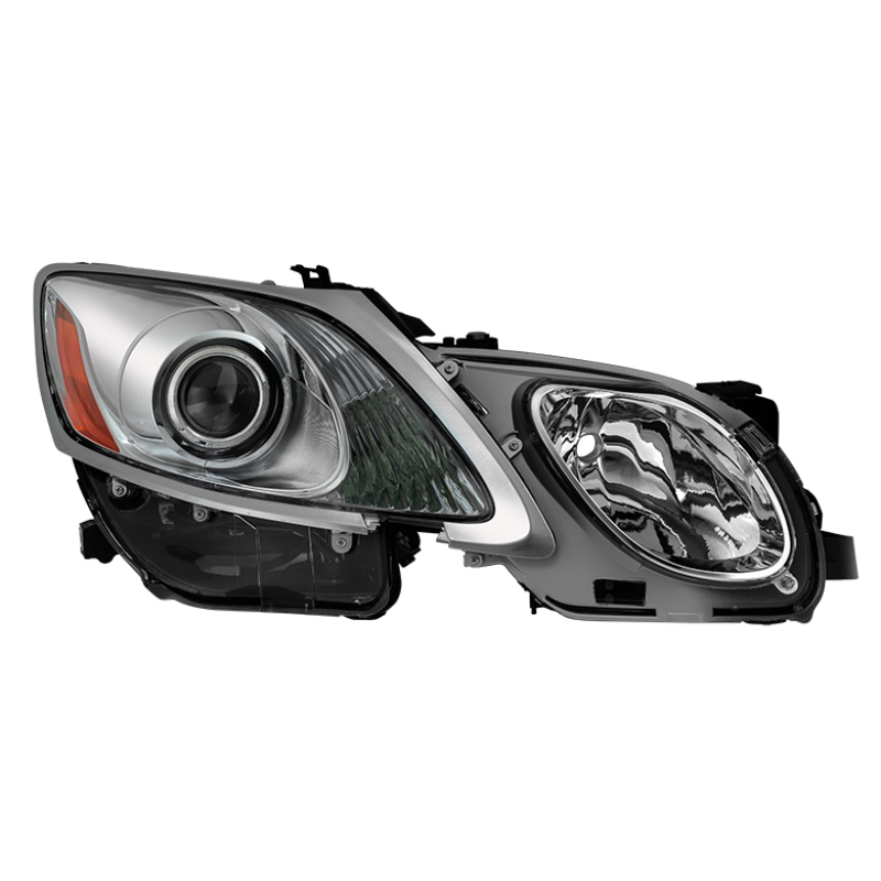Lexus GS Headlights - Right - SPYDER - OE Projector - Chrome - `06-`11