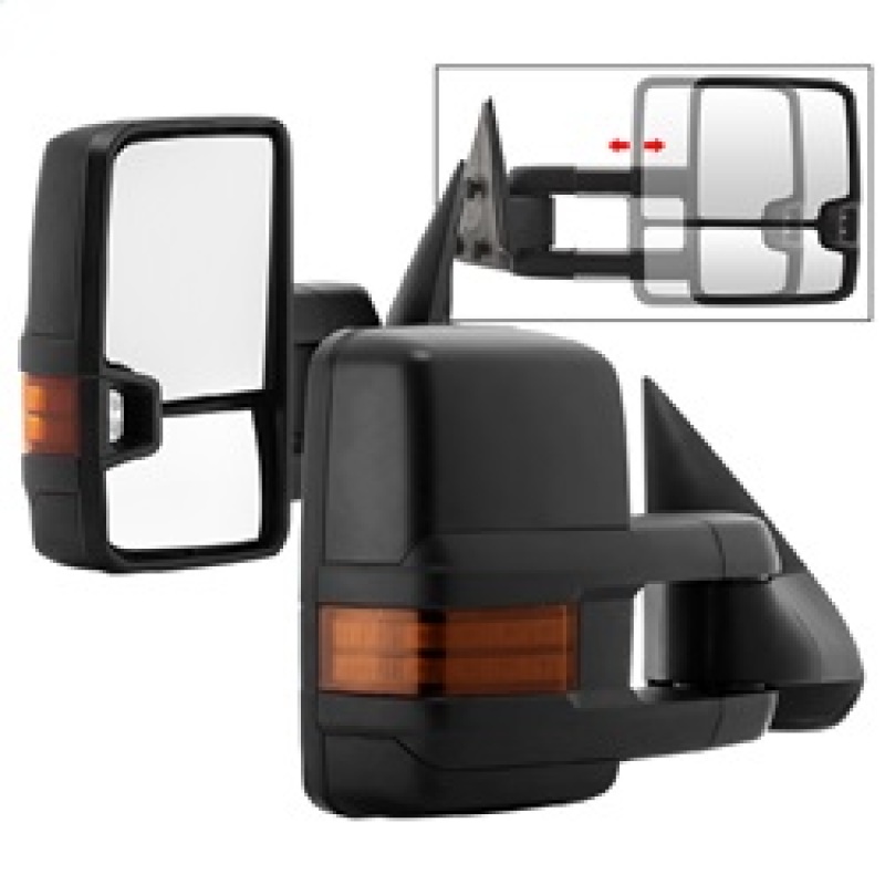 Chevrolet Silverado Side Mirrors - Left And Right - SPYDER - G2 LED Signal Telescoping - `99-`06
