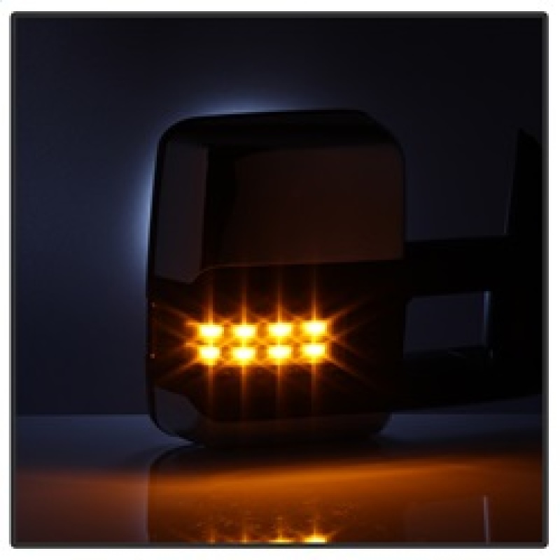 Chevrolet Silverado Side Mirrors - Left and Right - SPYDER - Heated Amber Signal Telescoping G3 - Chrome - `03-`06