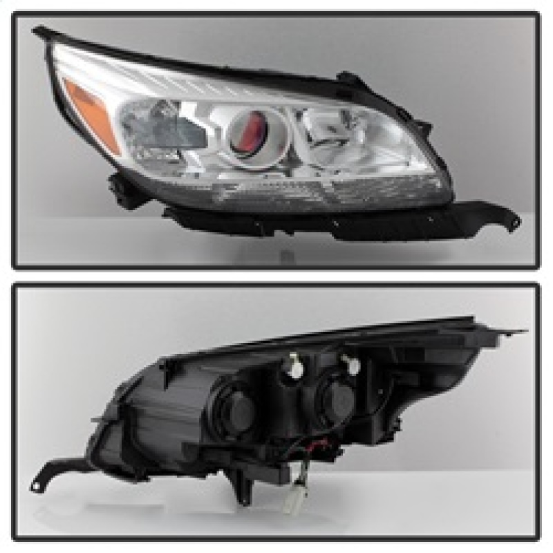Chevrolet Malibu Headlights - Right - SPYDER - OE Style Projector - Halogen - `13-`15