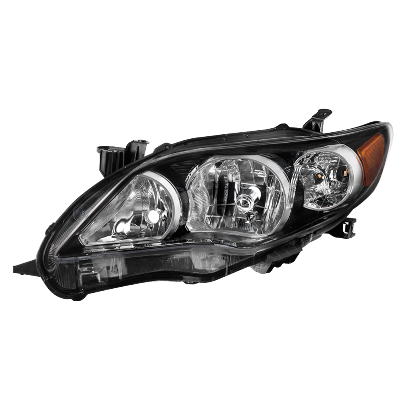 Toyota Corolla Headlights - Driver Side - SPYDER - xTune OEM Left - Black - `11-`13