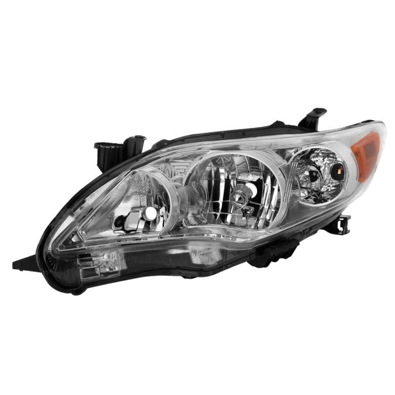 Toyota Corolla Headlights - Driver Side - SPYDER - OEM Left - Chrome - `11-`13