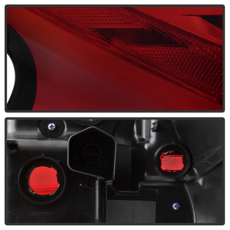 Nissan Altima Tail Lights - SPYDER - xTune - Red Smoke - `16-`18