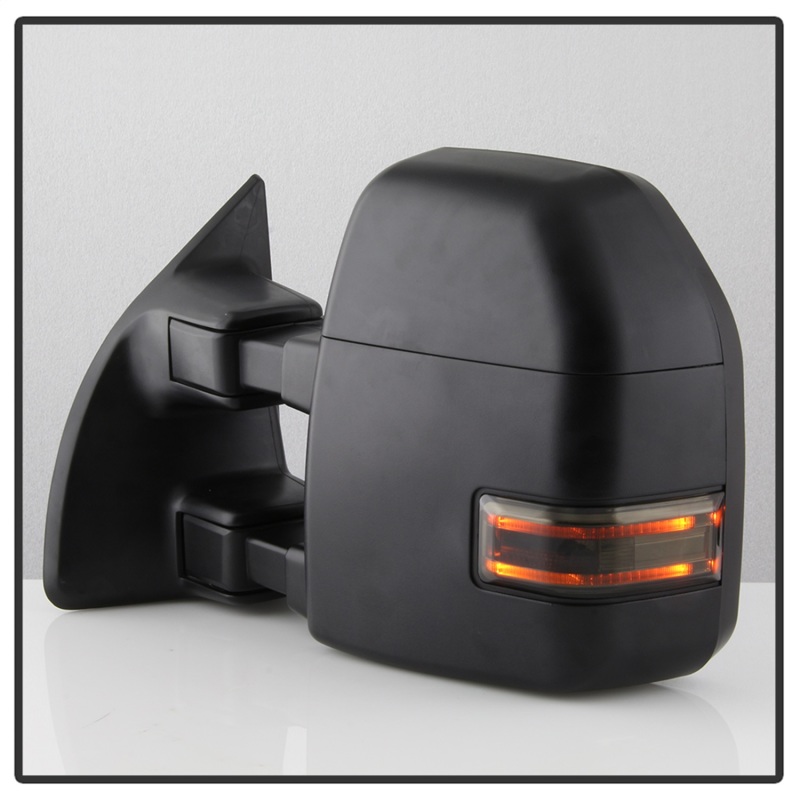 Ford F-250 SD Side Mirror - SPYDER - Heated Adj LED Signal Power Mirror - Smoke - `08-`15