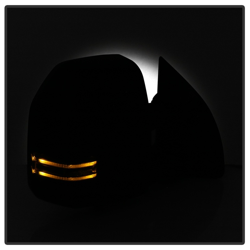 Ford F-250 SD Side Mirror - SPYDER - Heated Adj LED Signal Power Mirror - Smoke - `08-`15