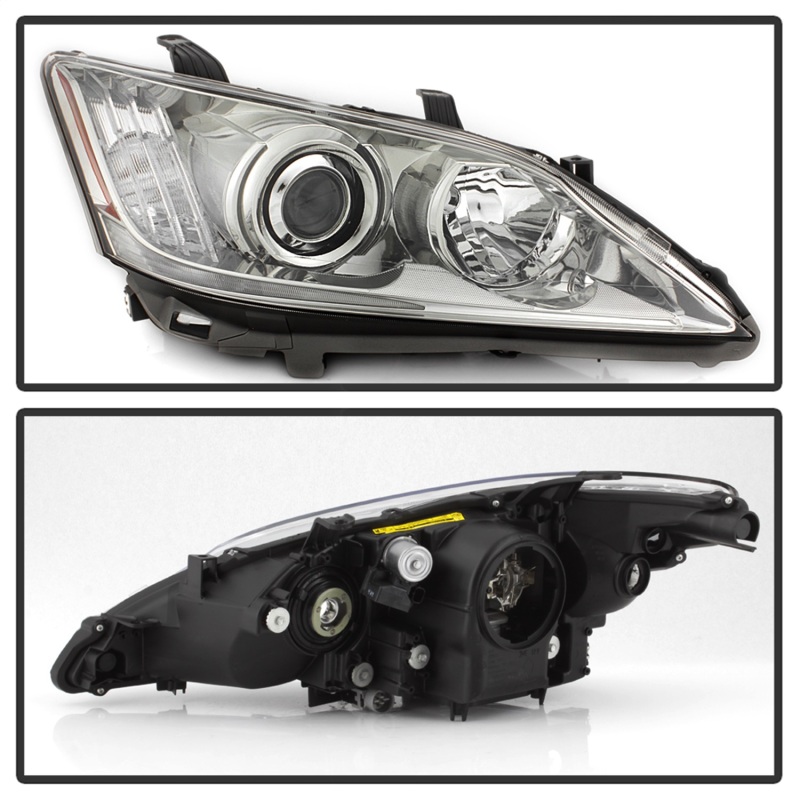 Lexus ES350 Headlights - Passenger Side - SPYDER - HID/AFS - `10-`12