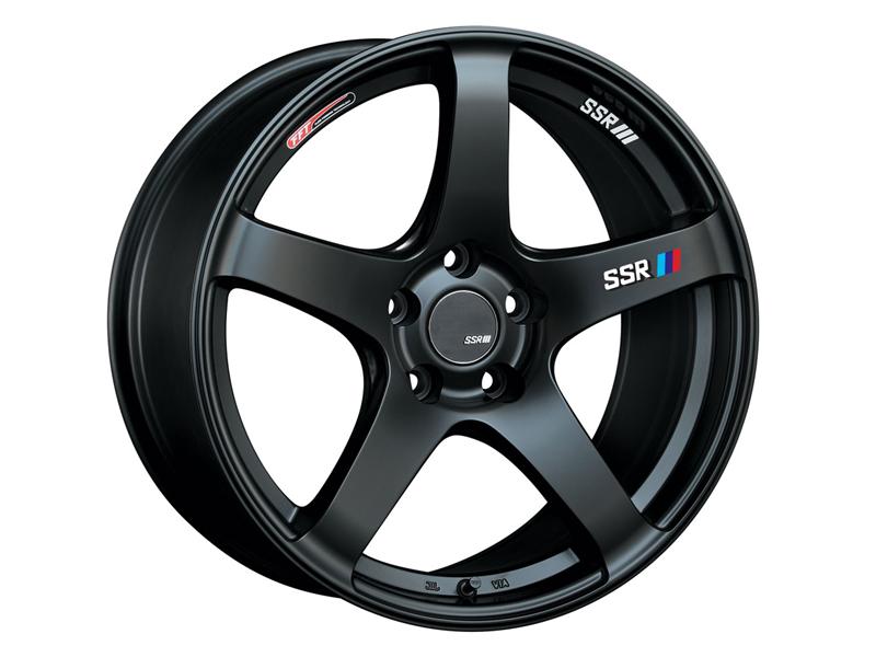 Subaru STI Wheels - SSR - GTV01 - Flat Black - `05-`07