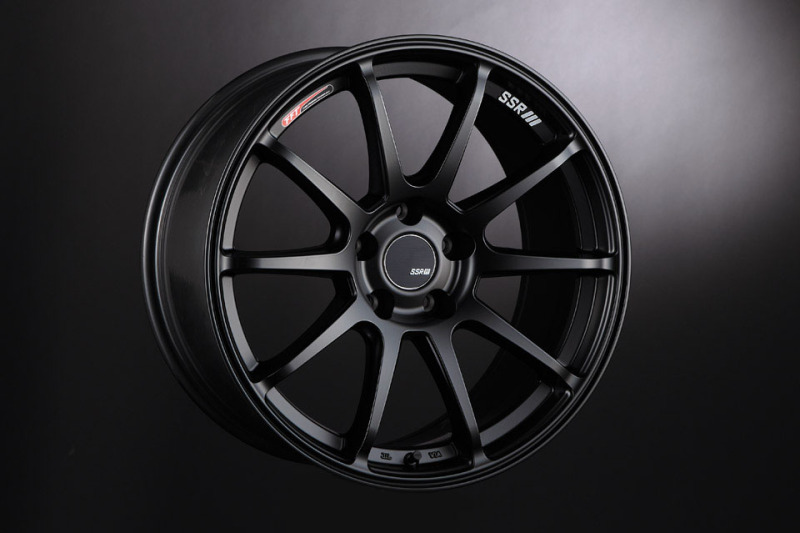Subaru WRX Wheel - SSR - GTV02 18x8.5 5x100 44mm Offset - Flat Black - `02-`05