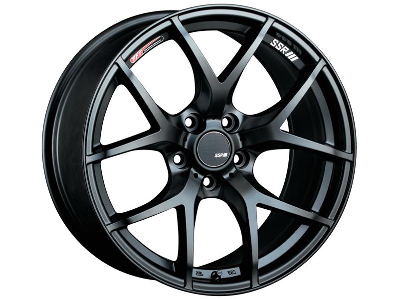 Subaru STI Wheels - SSR - GTV03 - Flat Black - `05-`07