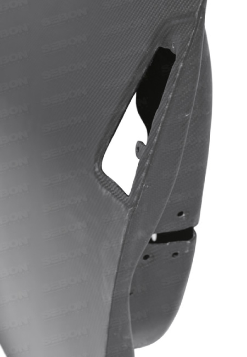 Nissan 370Z Door - Front + Rear - Seibon - OE Style Carbon Fiber - Matte - `09-`12