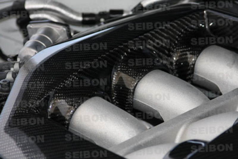 Nissan GTR Engine Cover - Seibon - Seibon 09-11 Carbon Fiber - Carbon Fiber - `09-`11