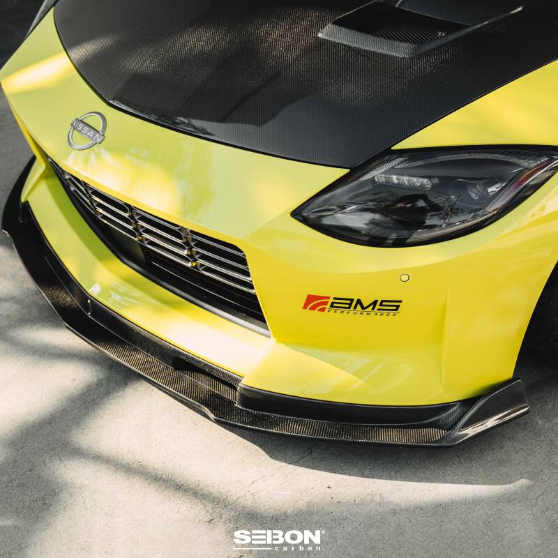 Nissan Z Front Lip - Seibon - MB-Style Carbon Fiber - `23-`27