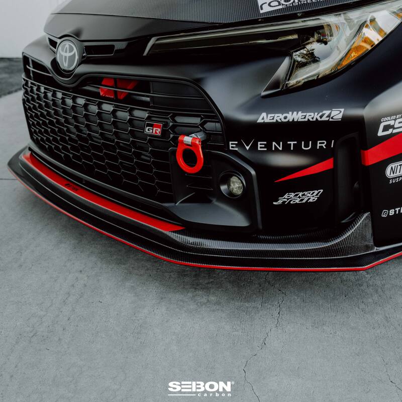 Toyota GR Corolla Front Lip - Seibon - MB-Style - Carbon Fiber - `23-`27