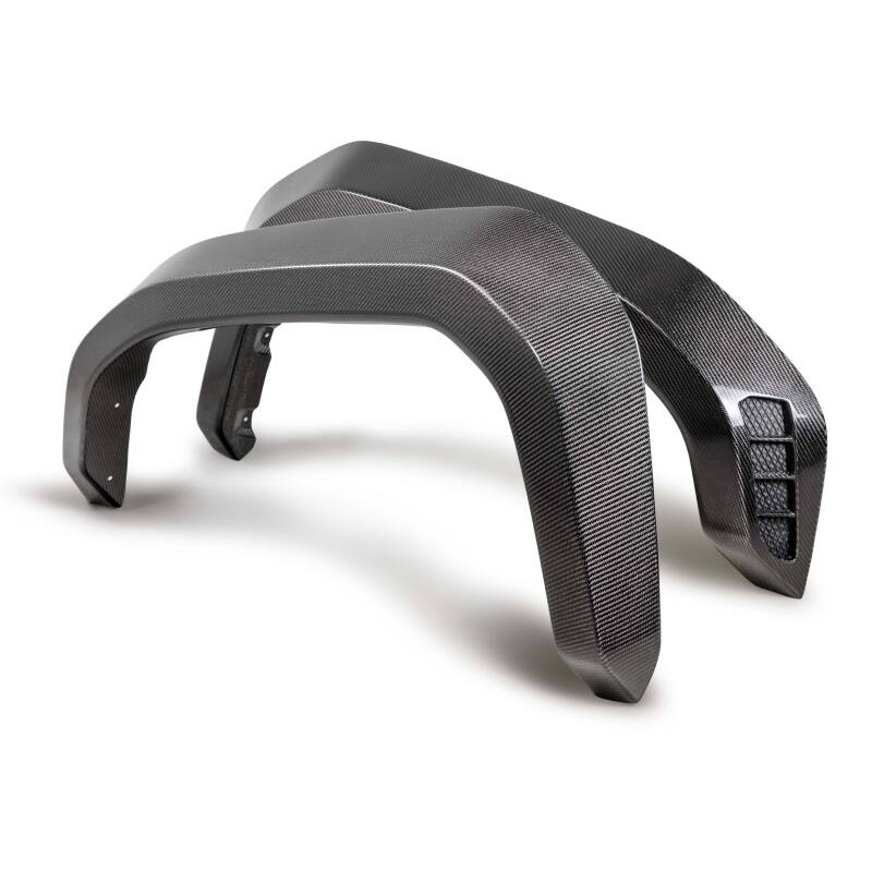 Toyota Tacoma Fender Flares - Front - Seibon - TRD PRO - Carbon Fiber - `24-`27