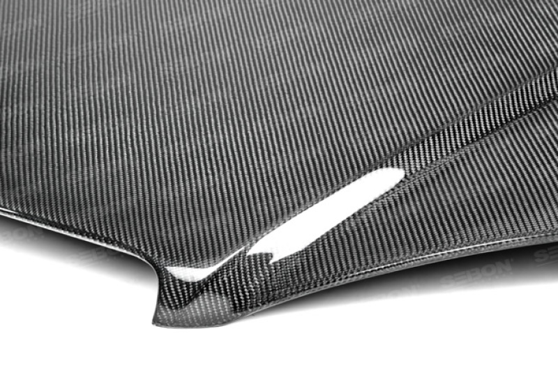 Mercedes-Benz C-Class Hood - Seibon - OEM-Style - Carbon Fiber - `08-`11