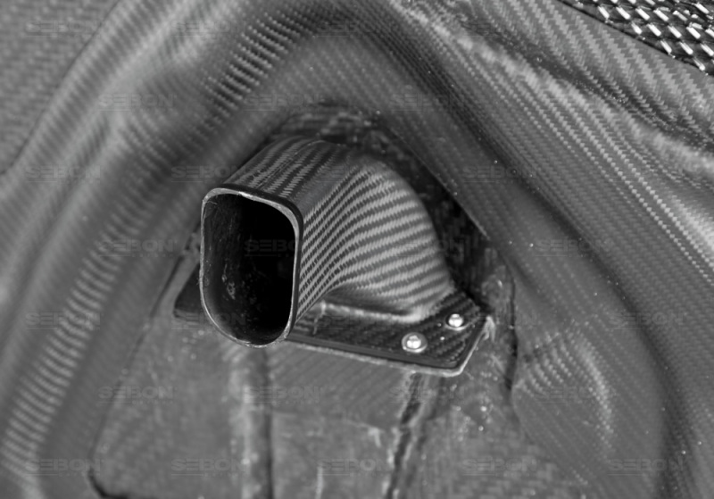 Nissan GTR Hood - Seibon - GTII Dry Carbon - Matte - `09-`15