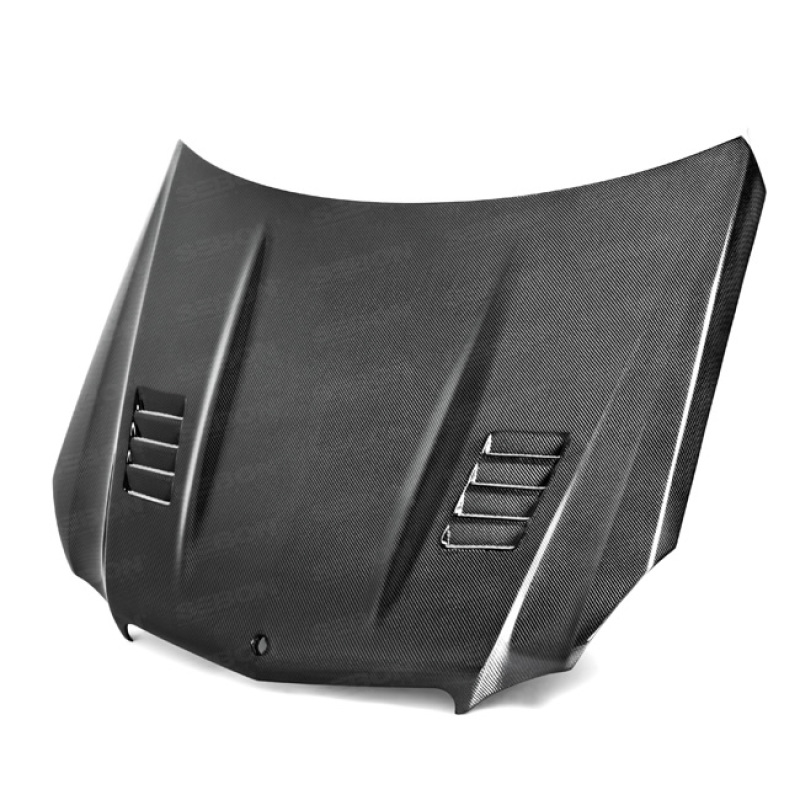 Mercedes-Benz E-Class Hood - Seibon - CT-Style - Carbon Fiber - `10-`13
