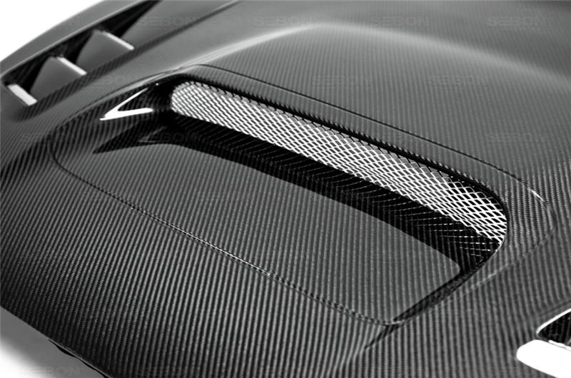 Subaru WRX STI Hood - Seibon - CW Style - Carbon Fiber - `15-`18