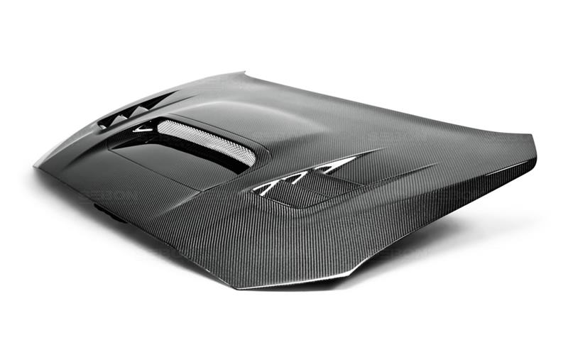 Subaru WRX STI Hood - Seibon - CW Style - Carbon Fiber - `15-`18